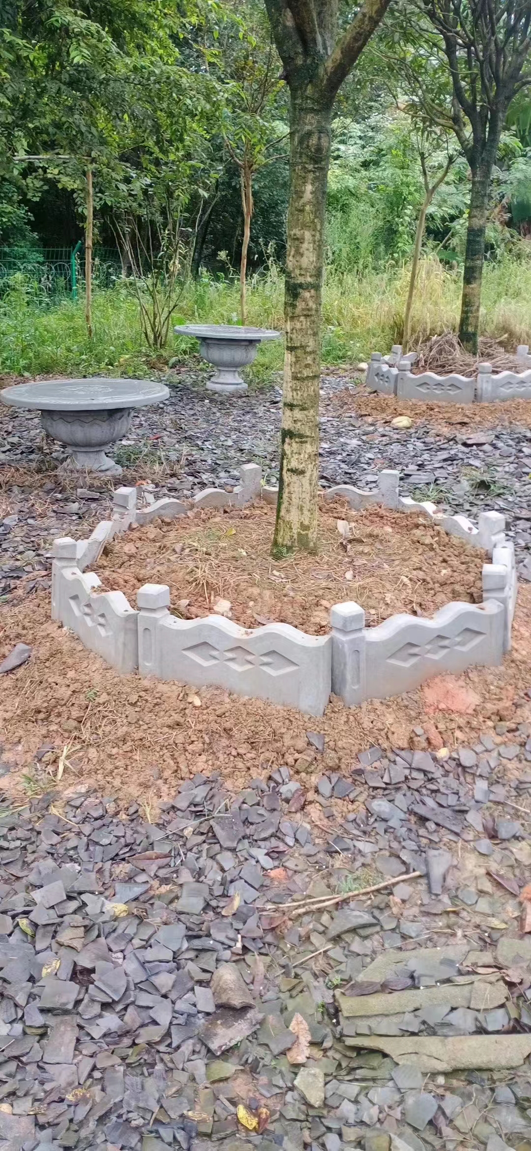 树池砖施工效果